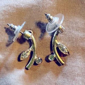 Silver earrings